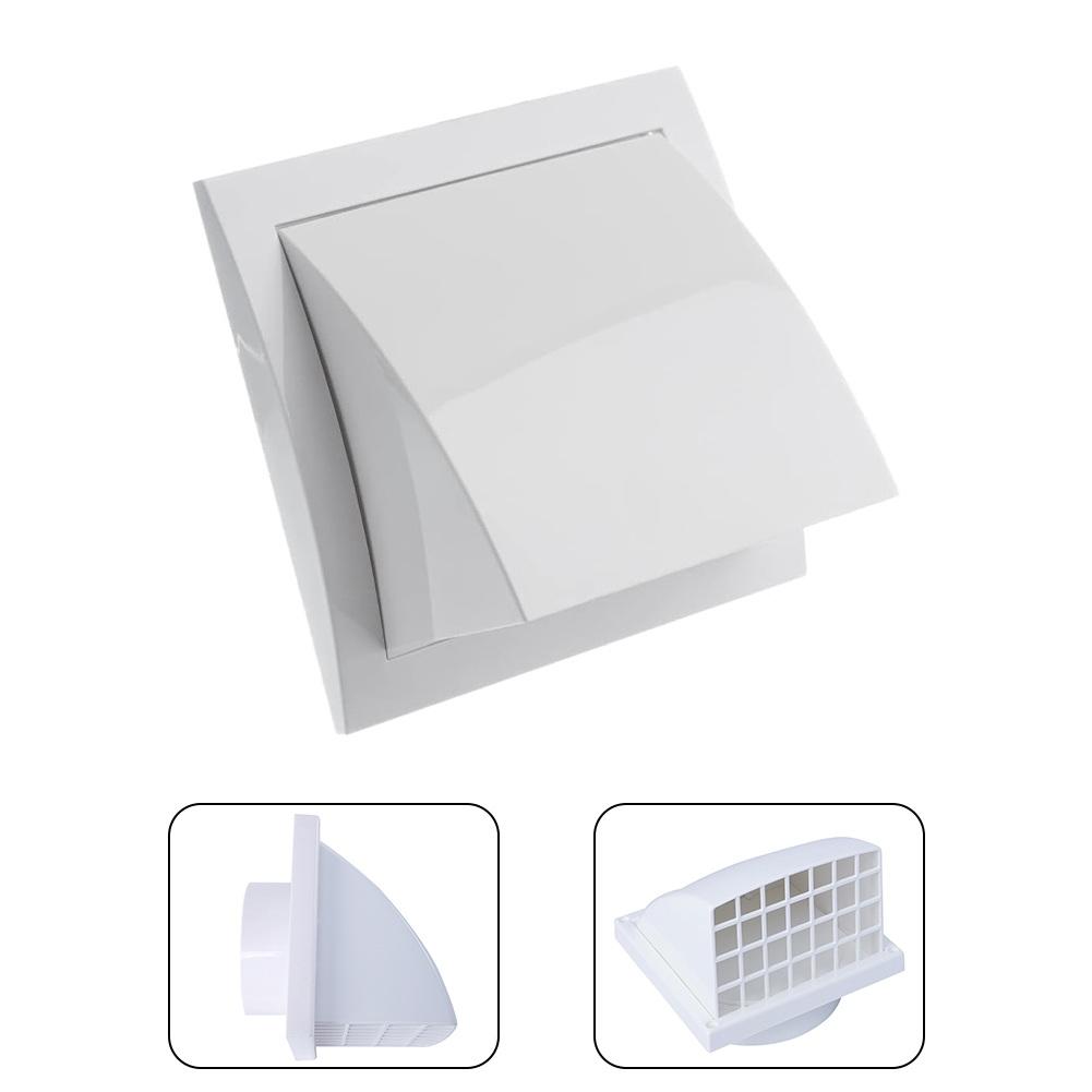 Sturdy ABS Exhaust Hood Duct Air Outlet Range Hood Valve Plate