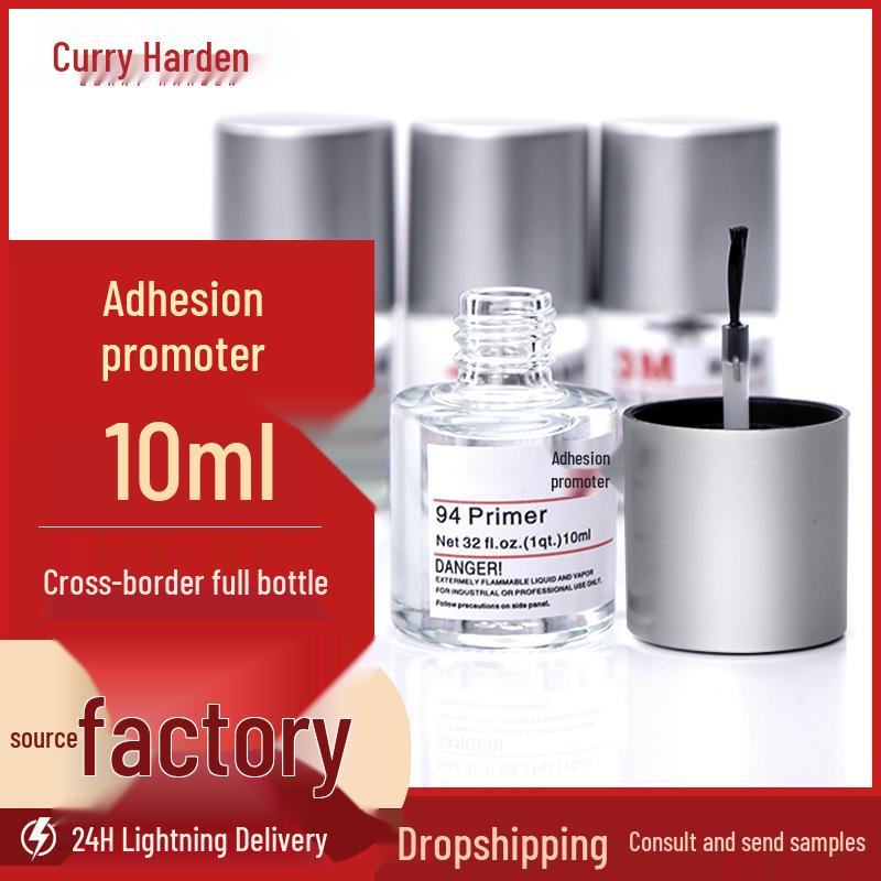 

10 мл Двусторонняя лента и пенопраймер для прочной адгезии на автомобилях 10ML светло-желтого