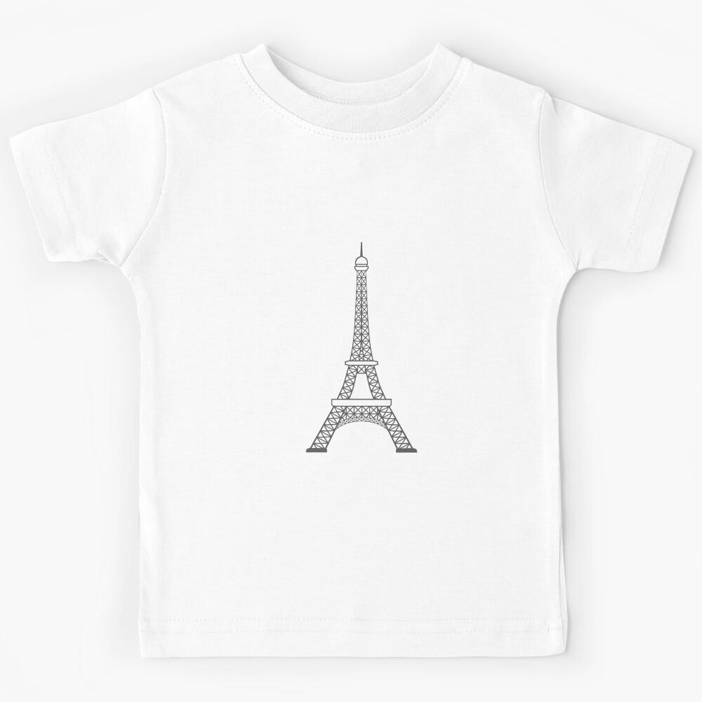Eiffel Tower Kids T-Shirt 120