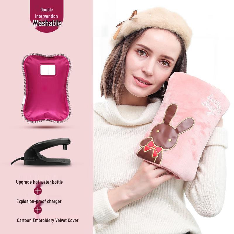 Quanli Cartoon Rabbit Explosion-Proof Rechargeable Hand Warmer