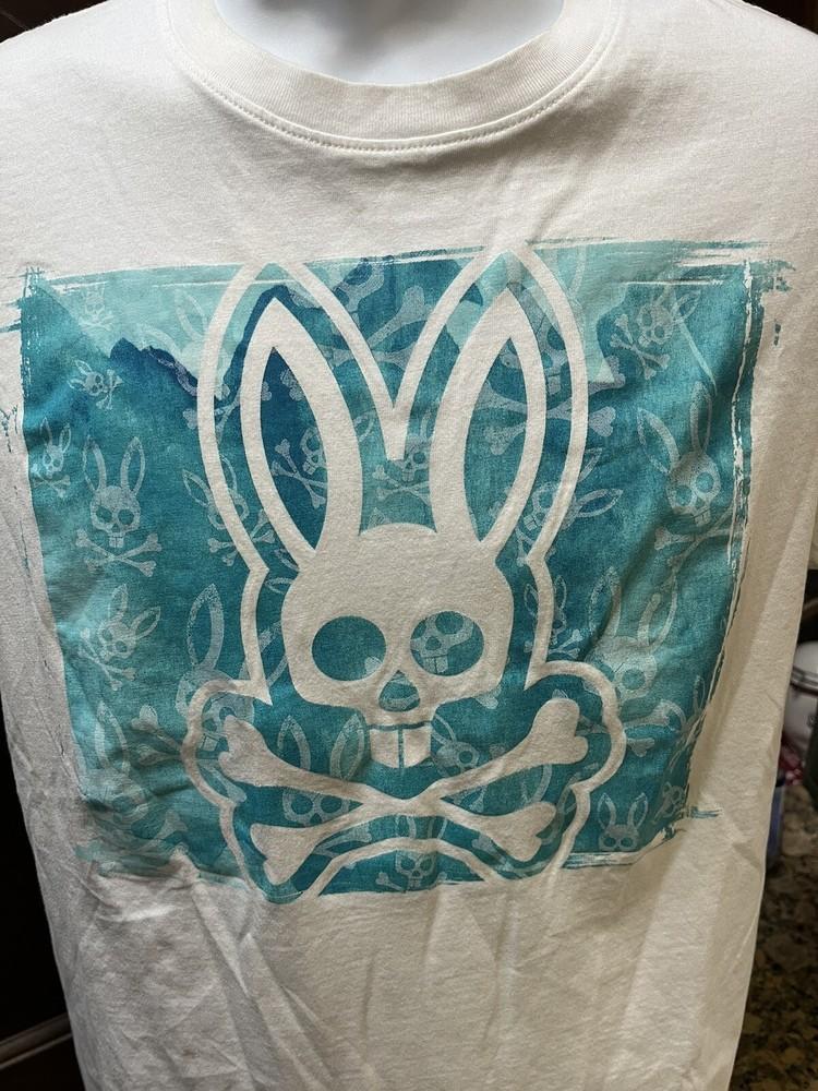 

Psycho Bunny Женская футболка с коротким рукавом и принтом, с круглым вырезом, размер 3, белая, унисекс XXXL