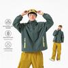 Men's Waterproof Color Block Mountaineering & Ski Jacket - Versatile Outdoor Autumn Outerwear
