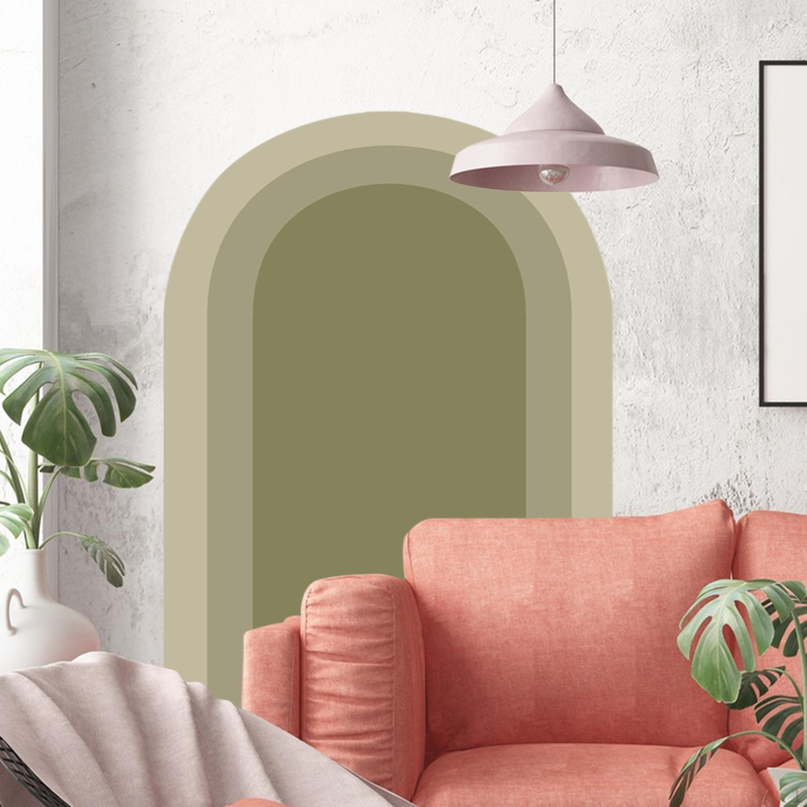 

Арка Наклейка На Стену Обои Столовая Современная Гостиная Спальня Дверь Детская Комната Офис Украшения зелёный