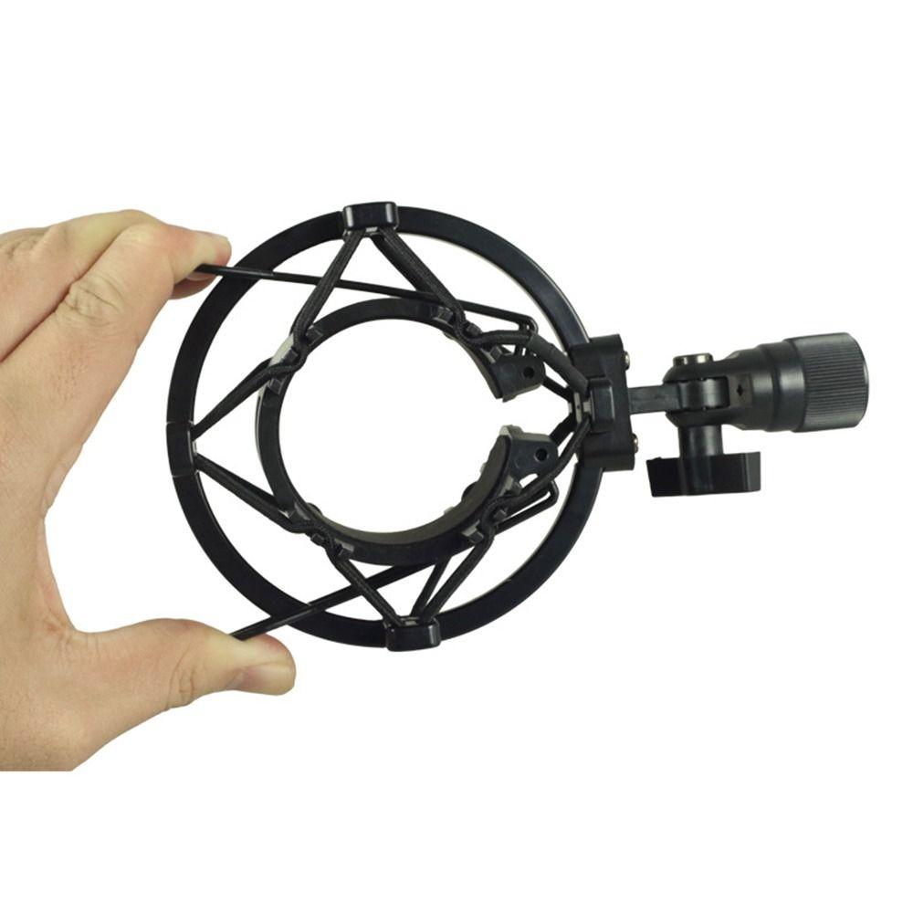Microphone Shock Mount Shock-Proof Mic Holder Suitable for Studio Capacitive Microphone with Diameter Of 47-57mm(1.85-2.24in)