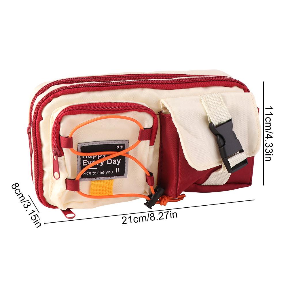 Dirt-resistant Pencil Pouch High Appearance Pen Bag Student Stationery Bag  Schools Supplies