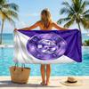 Austria Wien FC stampa Asciugamano da Spiaggia Quick Dry Microfibra Assorbente Portatile da Viaggio Asciugamano da Nuoto