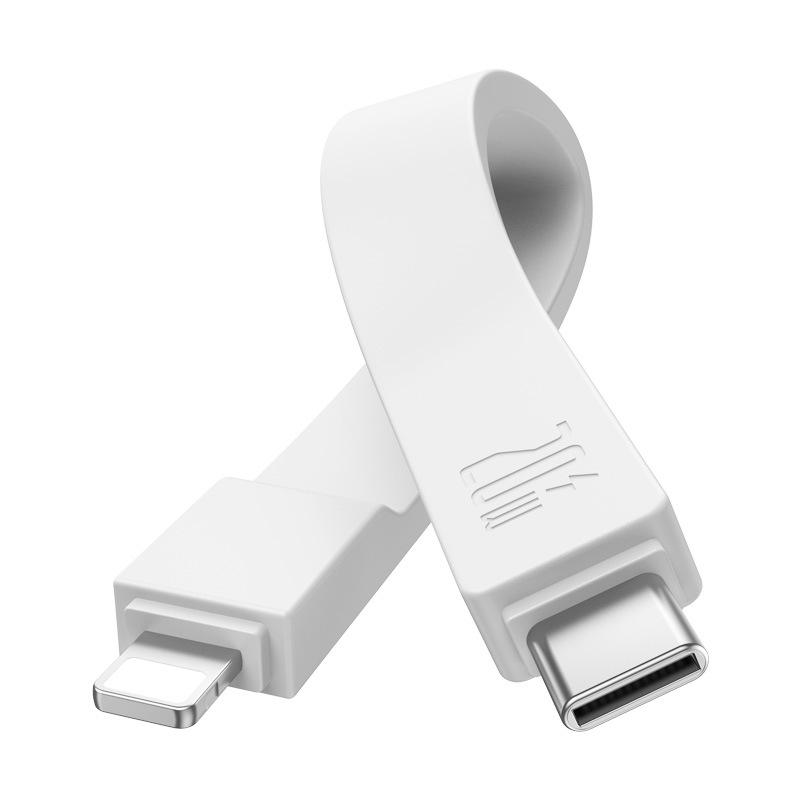 

ROMOSS Вбудований кабель Power Bank для Huawei & Apple 8-16, Двостороння швидка зарядка. Apple PD Fast Charging Line