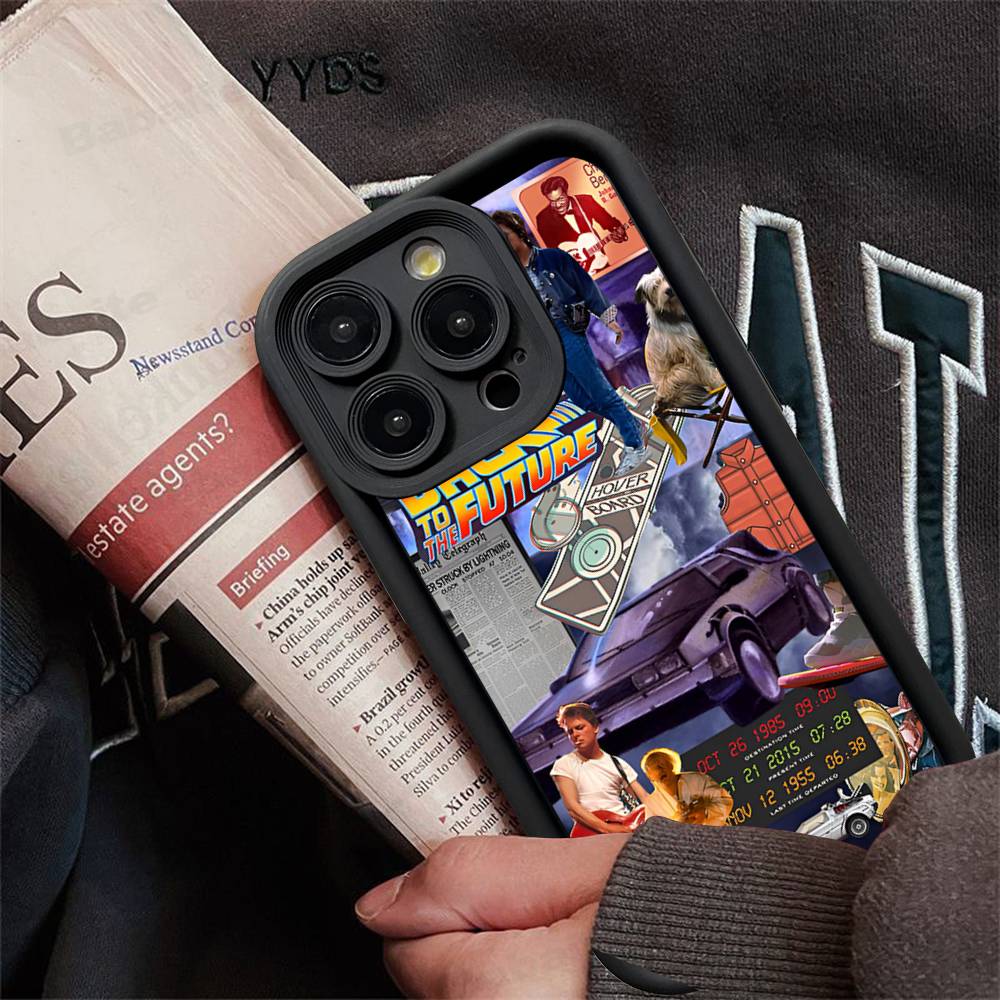

Movie Back To The Future For IPhone 17 16 15 14 13 12 11 Pro Max Plus Phone Case Covers iPhone 12pro max