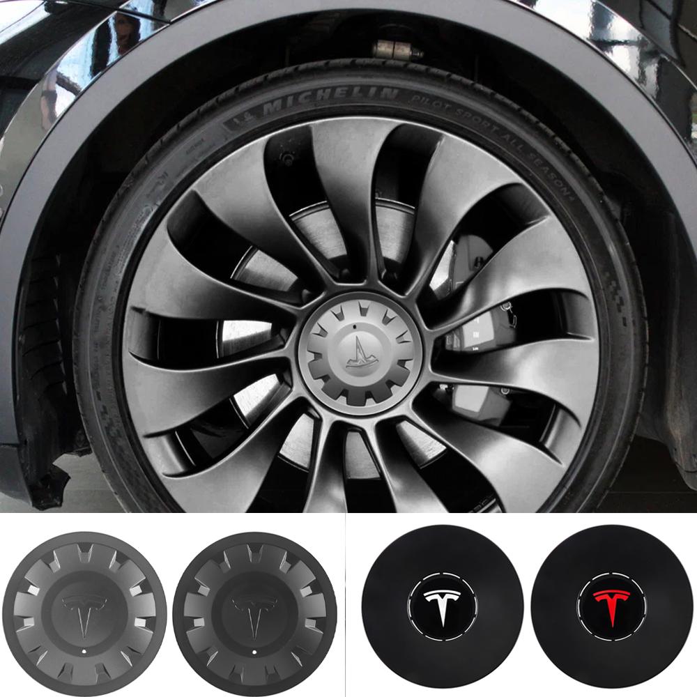 Pentru Tesla Model Y 20/21 inch versiune de înaltă performanță 2021-2023 4 buc Capace Centrale Roți Auto Capace Butuc Înlocuire Accesorii Auto