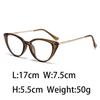 Anti-blue Light Glasses Retro Cat Eye Metal Eyewear Women Men High Quality Eyeglas Blue Light Blocking Man Lady Computer Eyeglas
