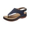 Sandali Estivi Oxford da Donna Bassi Ciabatte in Pelle PU Infradito Fibbia Scarpe da Donna Nuova Moda Romana Ciabatte da Donna