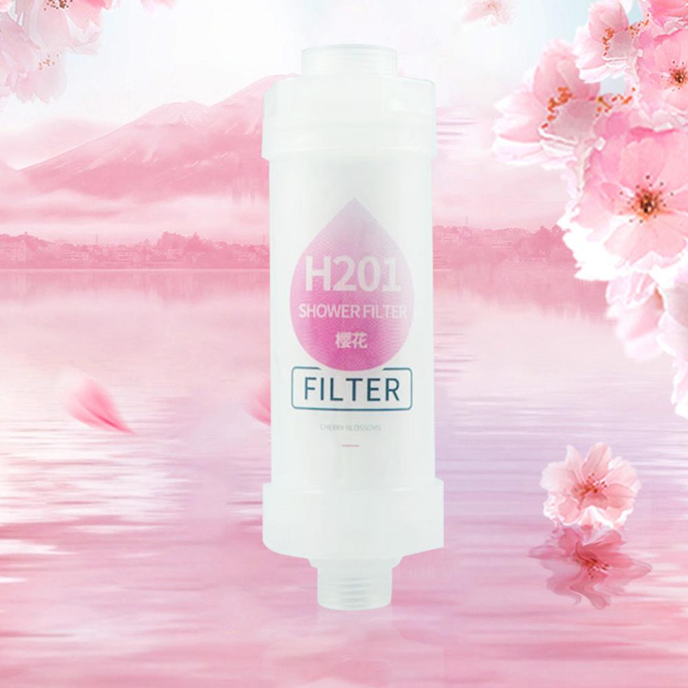 Scented Shower Head Filter Scented Shower Water Filter Chlorine Removal Water Softener Bathroom Accessories Improve Hair/Skin