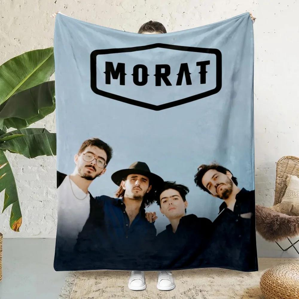 Morat Music Band Printed Blanket Picnic Blankets Warm Blanket Soft and Comfortable Blanket Home Travel Birthday Gift