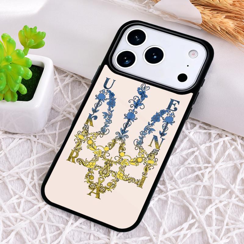 U_kraine Flag soft Shockproof Phone Case for iPhone 17 Air 16e 15 11 12 14 13 Pro Max Cover Coque