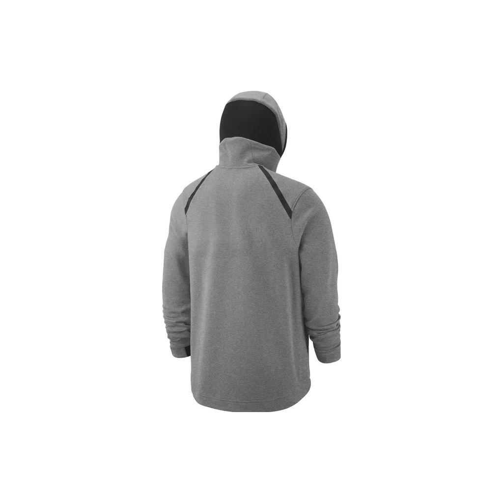 Nike NBA Chicago Bulls Logo Print Hooded Jacket Men Jacket Grey 940867-032