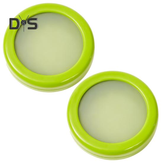 

2 шт. коробка для хранения фруктов с крышкой креативная коробка для фруктовых овощей пищевой силиконовый ящик для хранения для домашней кухни зелёный