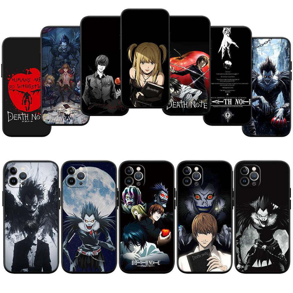 Death Note Case for Samsung A06 A35 A25 A24 A15 A05S A05 M55 M35 M15 A02 A12 A13 A10 A16 A20 A30 A22 A31 A32 A33 A42 A50