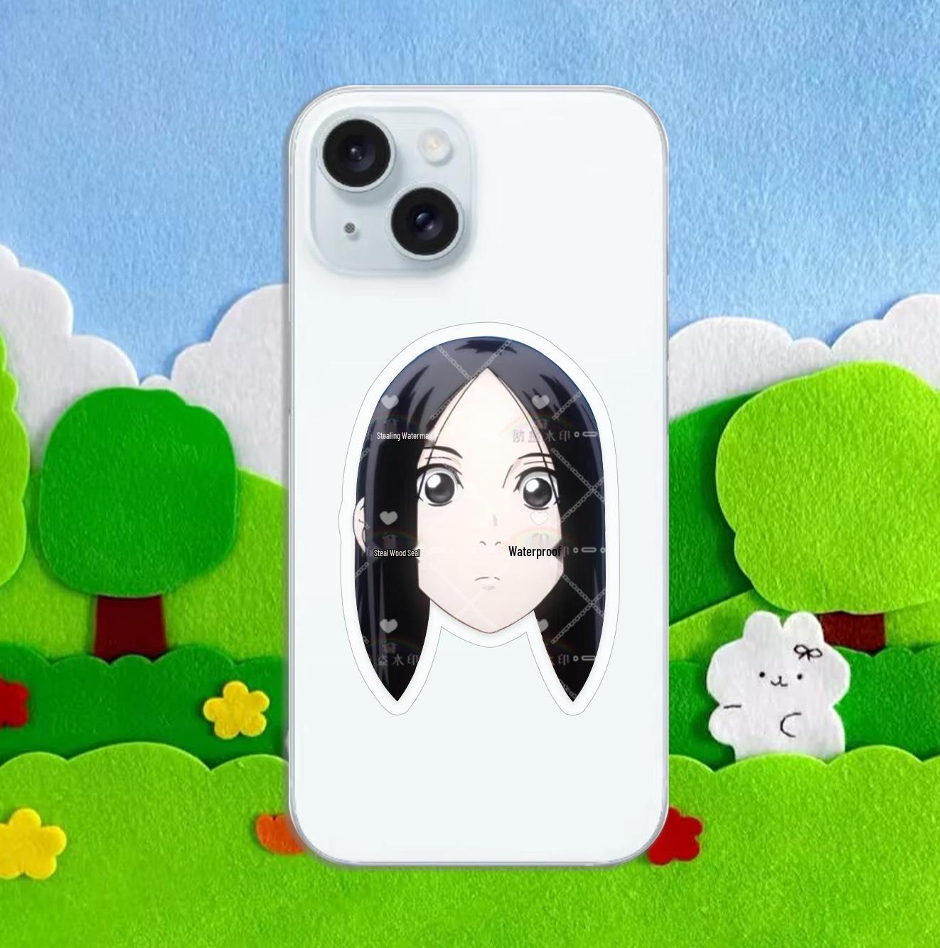 

Hitori no Shita Anime Acrylic Phone Grip: Customizable Celebrity Merchandise with DIY Avatar Logo