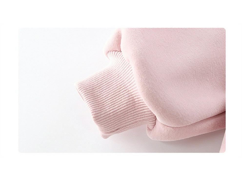 Autumn 2025 Girls' Cartoon Sweatshirt Two-Piece Set - Trendy Casual Wear for Little Girls