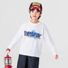 Duoduojia Boys' Casual Pure Cotton Long-Sleeve Printed T-Shirt