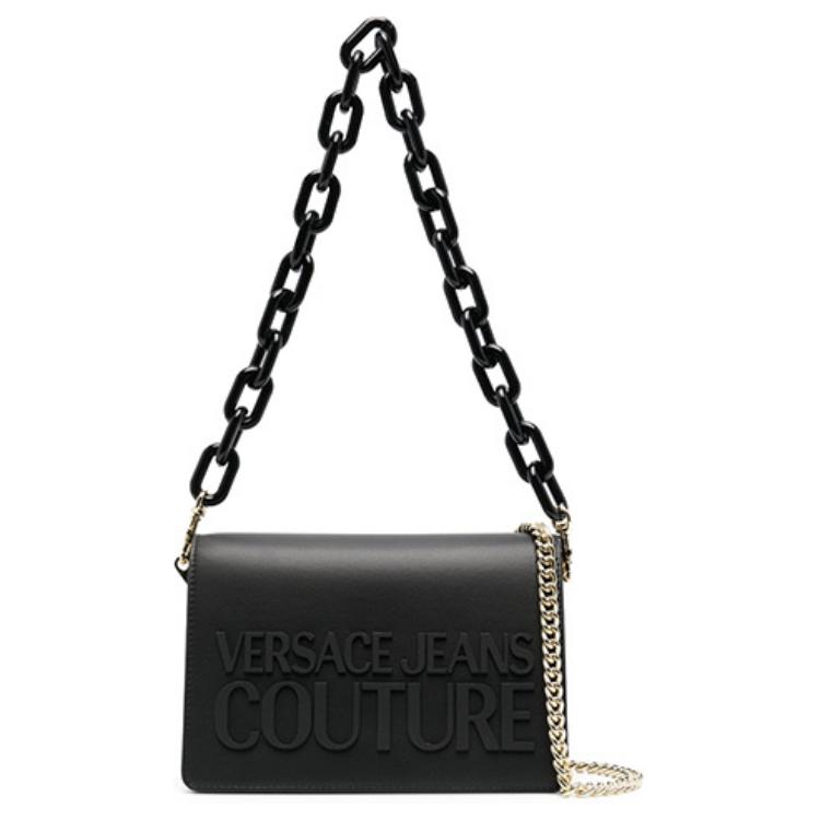 

Новая портативная сумка кроссбоди VERSACE JEANS COUTURE из полиэстера, женская черная 74VA4BH1ZS613899 21.6*8.9*15.0CM