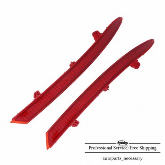 For Volkswagen Jetta 2011-2014 2Pcs Rear Left Right Rear Bumper Reflector US