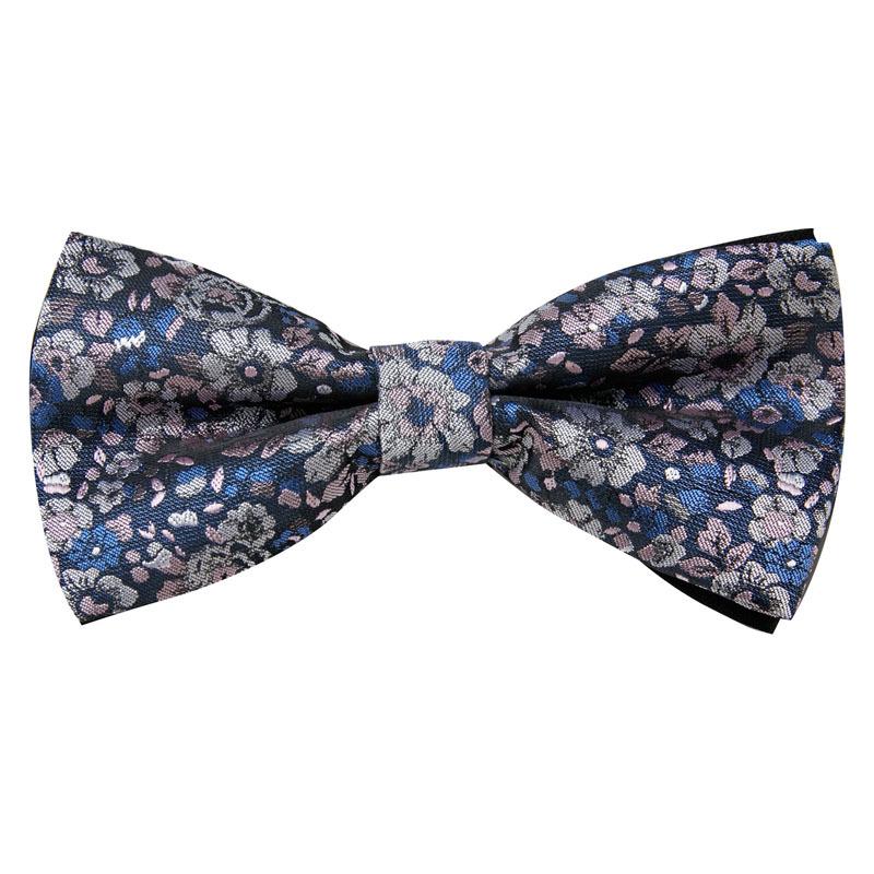 Men's Wedding Party Jacquard Bow Tie - Groom & Best Man Formal Wear Accessory