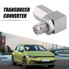 90 Degree CEL Fix Check Engine Light Eliminator Replacement Automotive O2 Sensor Adapter with Mini Catalyst M18 X 1.5