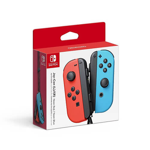 SWI Joy-Con-Paar-Controller (Neonrot/Neonhellblau)