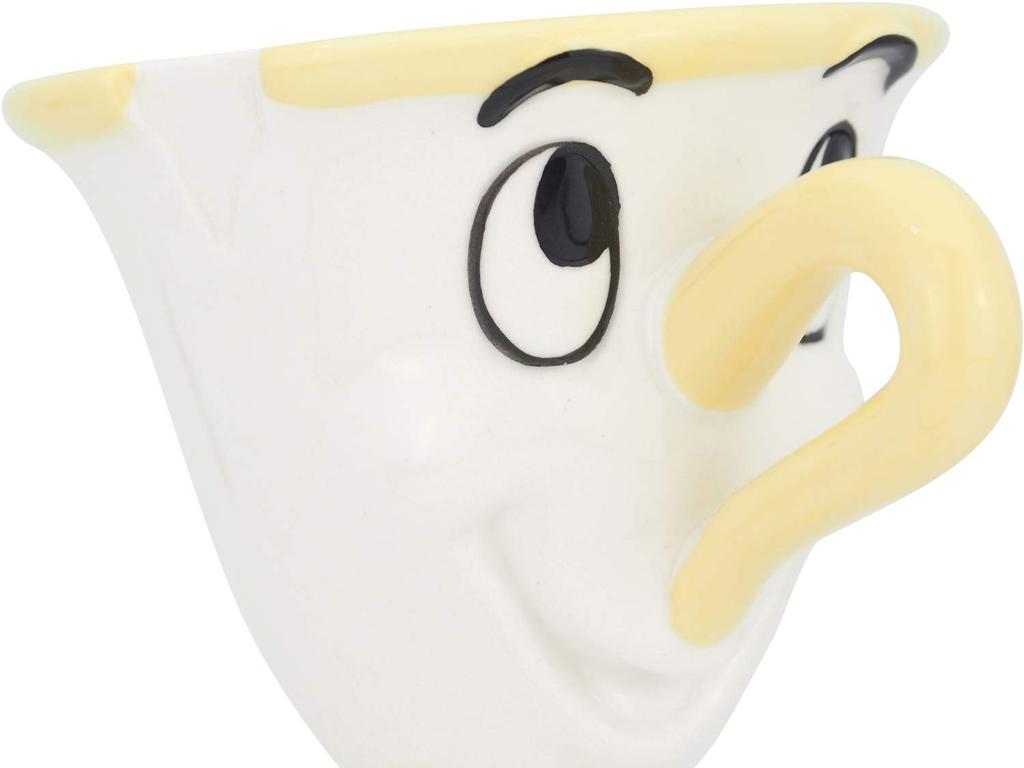 Sun Art Disney [Beauty and the Beast] Mrs. Potts and Chip Tea Set (Teapot and Teacup Set in Box) Tea Pot Beauty and the Beast Merchandise Ornament