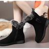 Women's Snow Boots Fashion High-top Cotton Shoes Winter Fur Boots for Women Non-Slip Platform Boots Thick Plush Warm Winter Boot