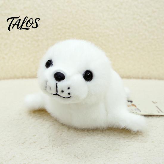 TV Watching Plush Toy Cute Sloth Seal Doll, Soft Stuffed Animal, Hippo Turtle Panda Elephant Particle Base Raccoon Fox Plushie for Desk Car,