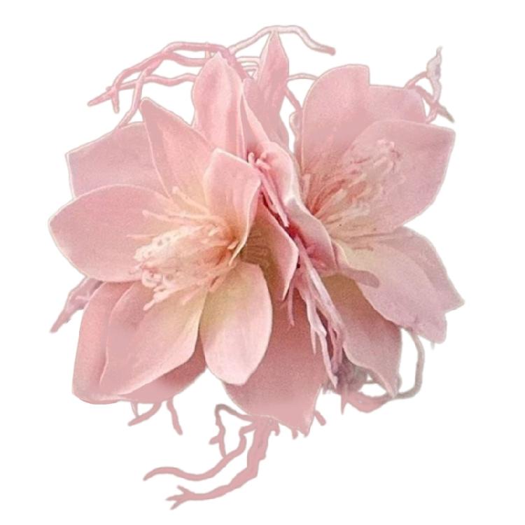 

Современный краб-зажим для волос в виде хвоста, заколки, зажим, пляжное украшение для волос, украшения для волос, забавная заколка для девочек, для повседневной носки розовый