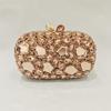 Bolso de Mano para Boda con Piedras Rosas Bolsos de Mano Nuevo Bolso de Mano de Noche para Fiesta de Boda Lujo WHTUOHENG Pedrería Bolsos de Mano de Cena Nupcial
