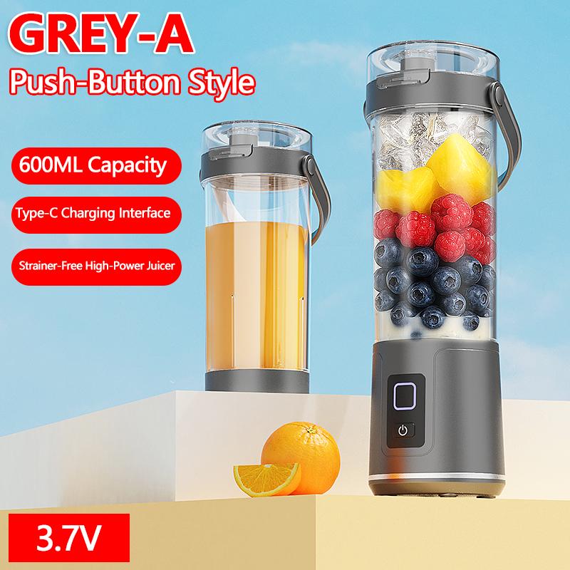 2025 New Electric Fruit Blender 600ML Portable USB Juicer for Ice Crushing Smoothies Home Travel Kitchen Appliance
