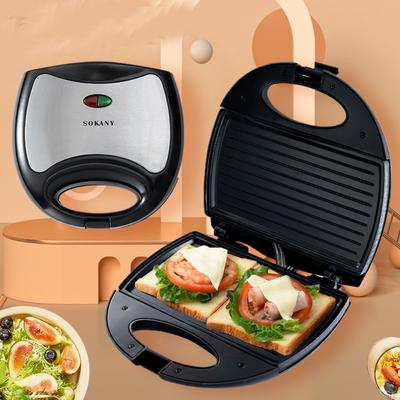 Lüks Paslanmaz Çelik Üçgen Ev Sandviç Makinesi Tost Sandviç Makinesi