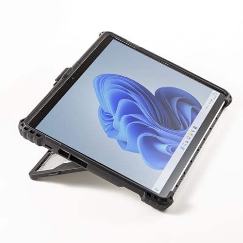 SANWA SUPPLY Shockproof Case for Surface Pro 11th Generation/10/9 (with Shoulder Strap) PDA-SF12BK