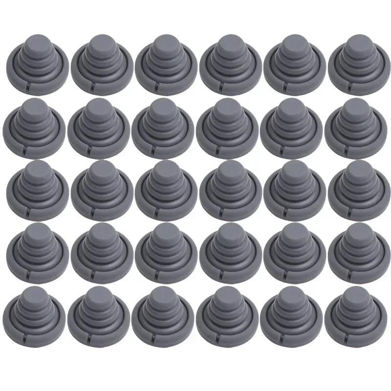 40-1PCS Car Door Shock Absorber Cushion Silicone Gasket Trunk Sound Insulation Pad Thickening Shockproof Latch Accessories