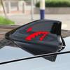 2Pcs Creative Car Sticker Reflective Shark Fin Antenna Shark Mouth Vinyl Decal Car Accessories Decoration Stickers Universal