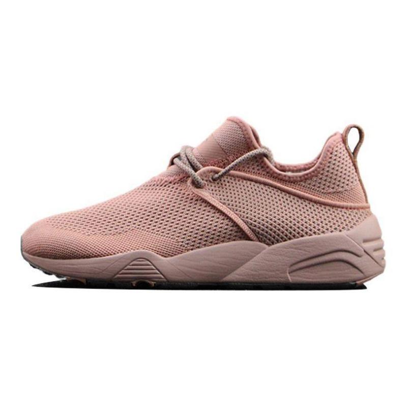 Stampd x PUMA TRINOMIC WOVEN Knit Trendy Low Lifestyle Sneakers Men Pink 362744-05 42.5