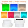 Solar Pool Chlorine Floater with Light Chlorine Tablet Floater Pool Chlorine Dispenser Colorful Light Chlorine Floater for Hot Tub