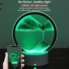 Bedroom Decorations Night Light Hourglass Light Desktop Ornament Sandscape Lamp Quicksand Painting