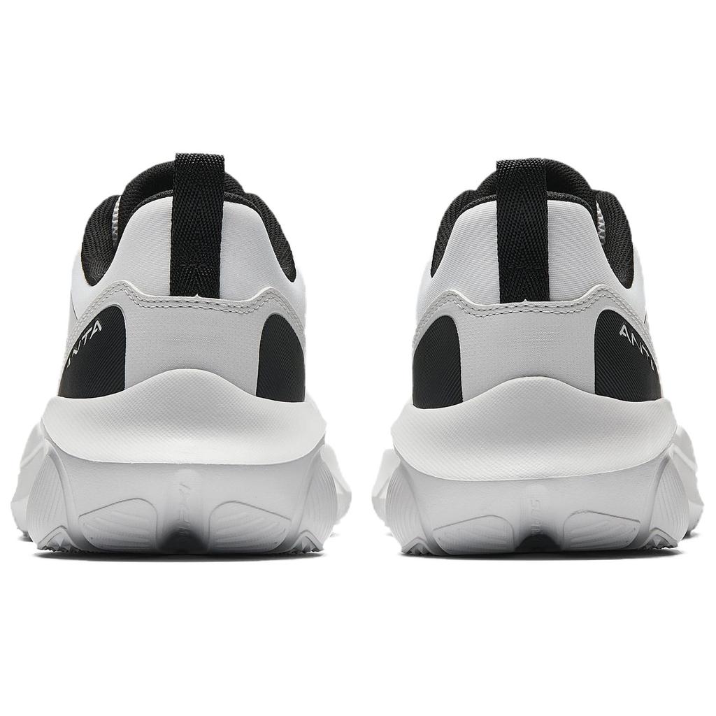 Anta Linghu Sports Comfortable Shock Absorbing Breathable Low Top Casual Running Shoes Men sneaker Gray Black 912527751-2