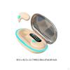 Earbuds Earphones In Ear for Work Travel Ergonomic Portable with Charging Case Headphones