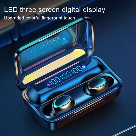 

Компактная гарнитура F9-5C с низким энергопотреблением и шумоподавлением из АБС-пластика