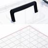Desktop Mini Storage Box Transparent Sundries Storage Box Durable Tool Storage Box  Home