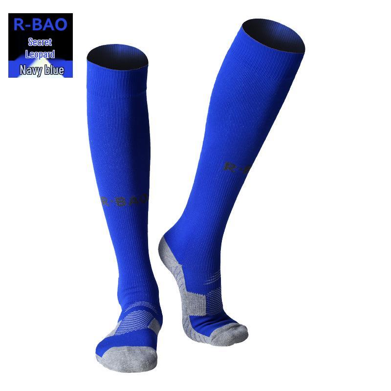 

R-BAO Long Terry Bottom Football Socks with Calf & Ankle Support S (26-32) синий