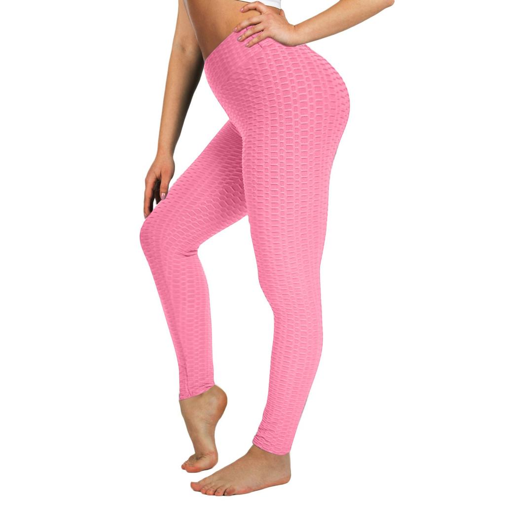 Leggings mit hoher Taille für Frauen, Po-Lift, unsichtbarer Bauch, weiche Yoga-Hose für Workout, sportliches Laufen