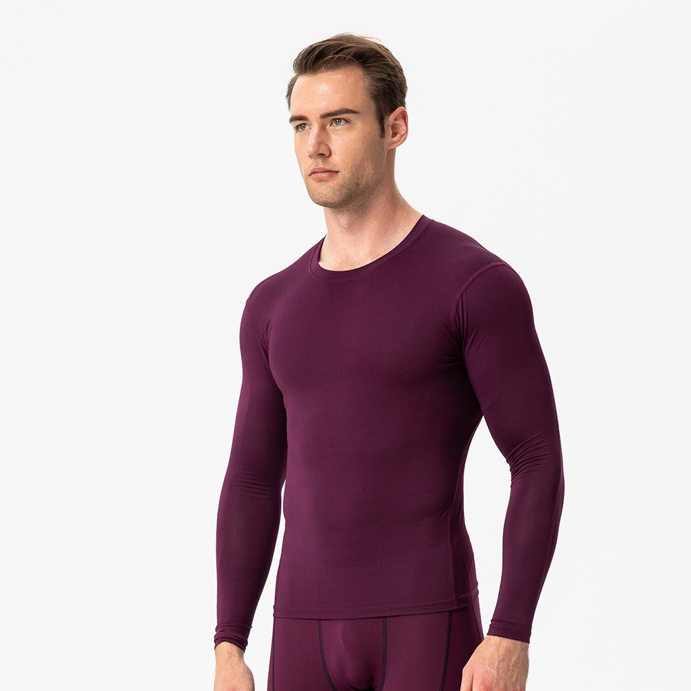Herren-T-Shirts, Laufen, Radfahren, Fitnessstudio, Fitness, langärmelig, Training, Joggen, Sport-Shirts, Outdoor-Oberteile