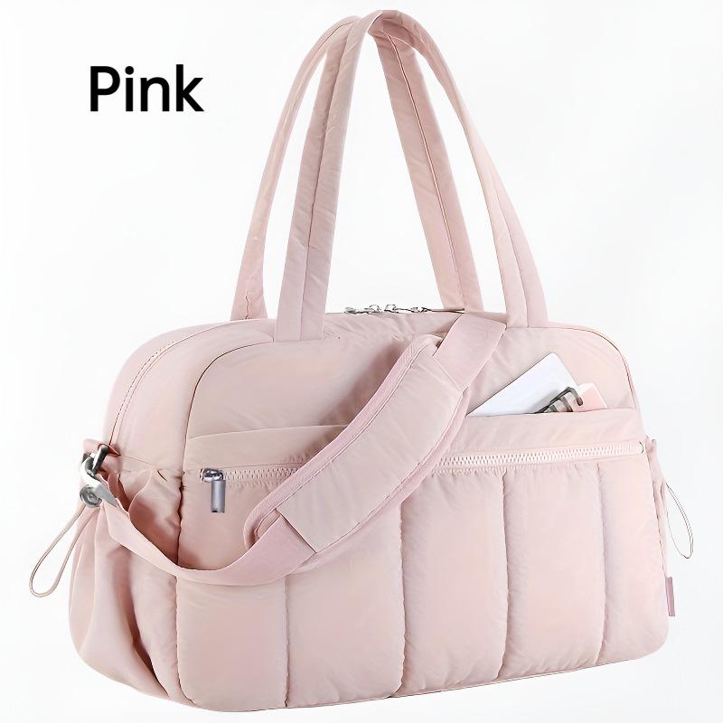 

Yamashita Yutsuki Large Nylon Tote: Portable Women s Gym and Luggage Bag 30x19x42 cm розовый